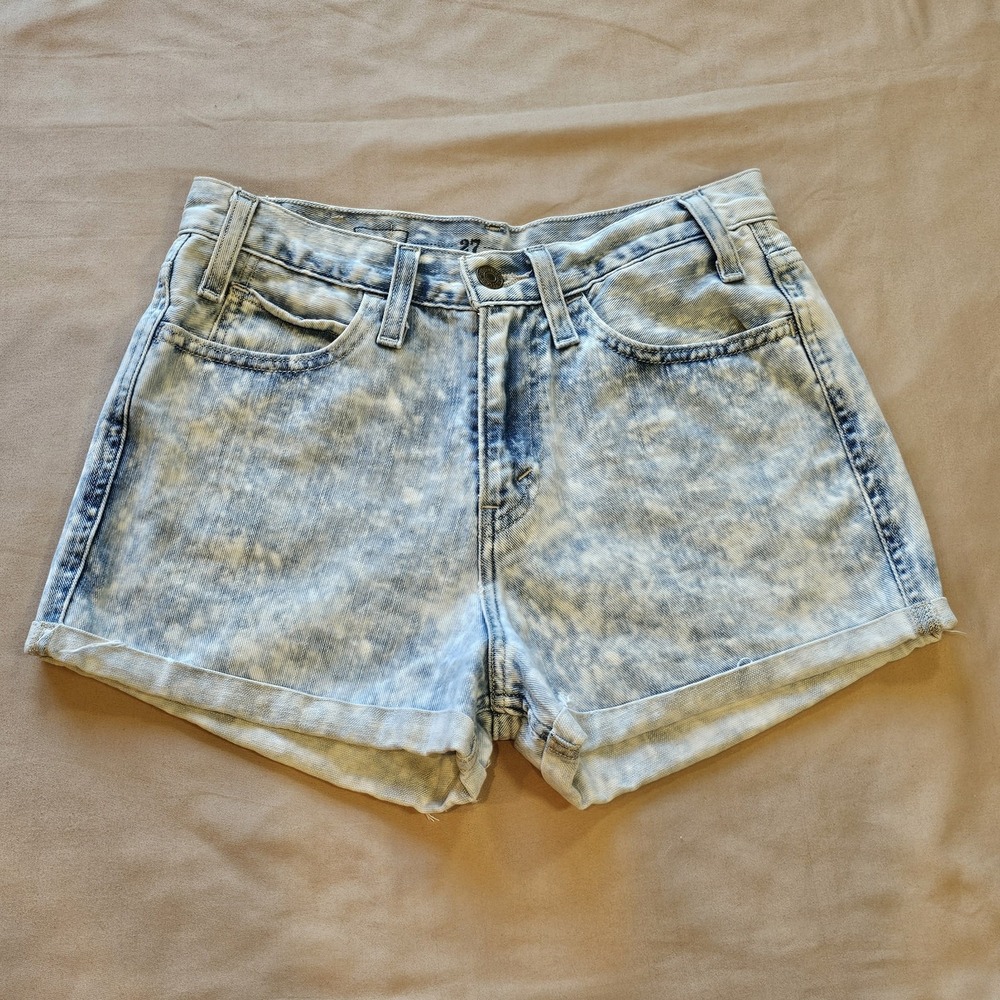 Levi's Light Blue Jean Shorts
